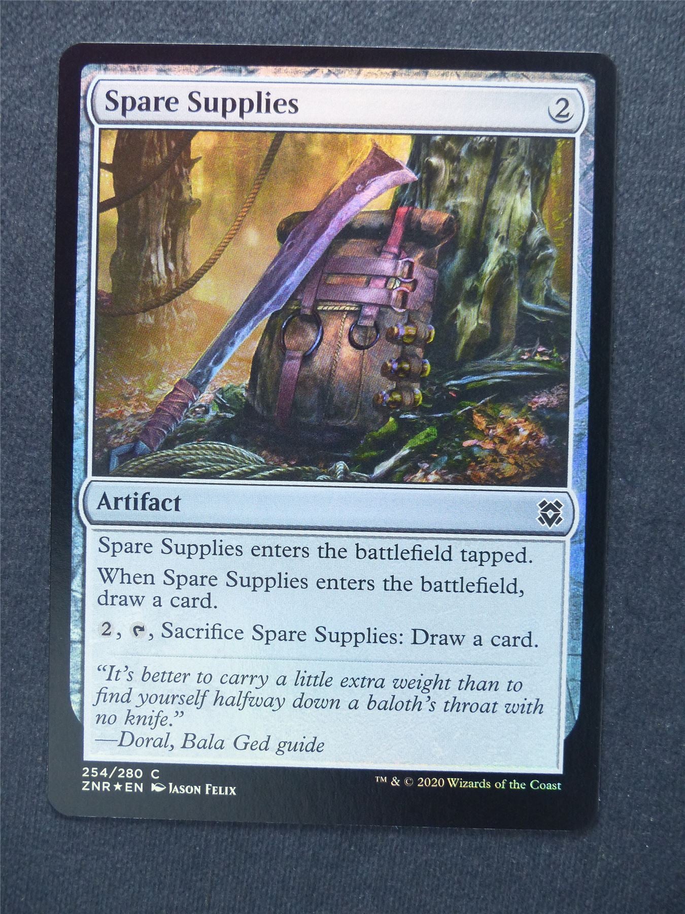 Spare Supplies Foil - Mtg Magic Cards #U3
