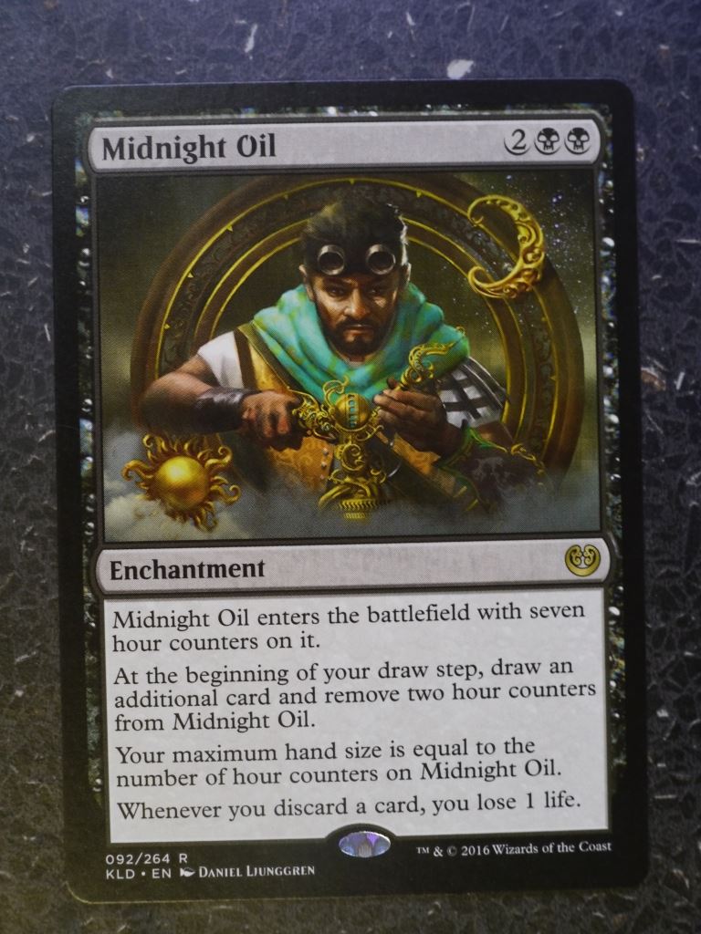 MTG Magic Cards: MIDNIGHT OIL # 6F49