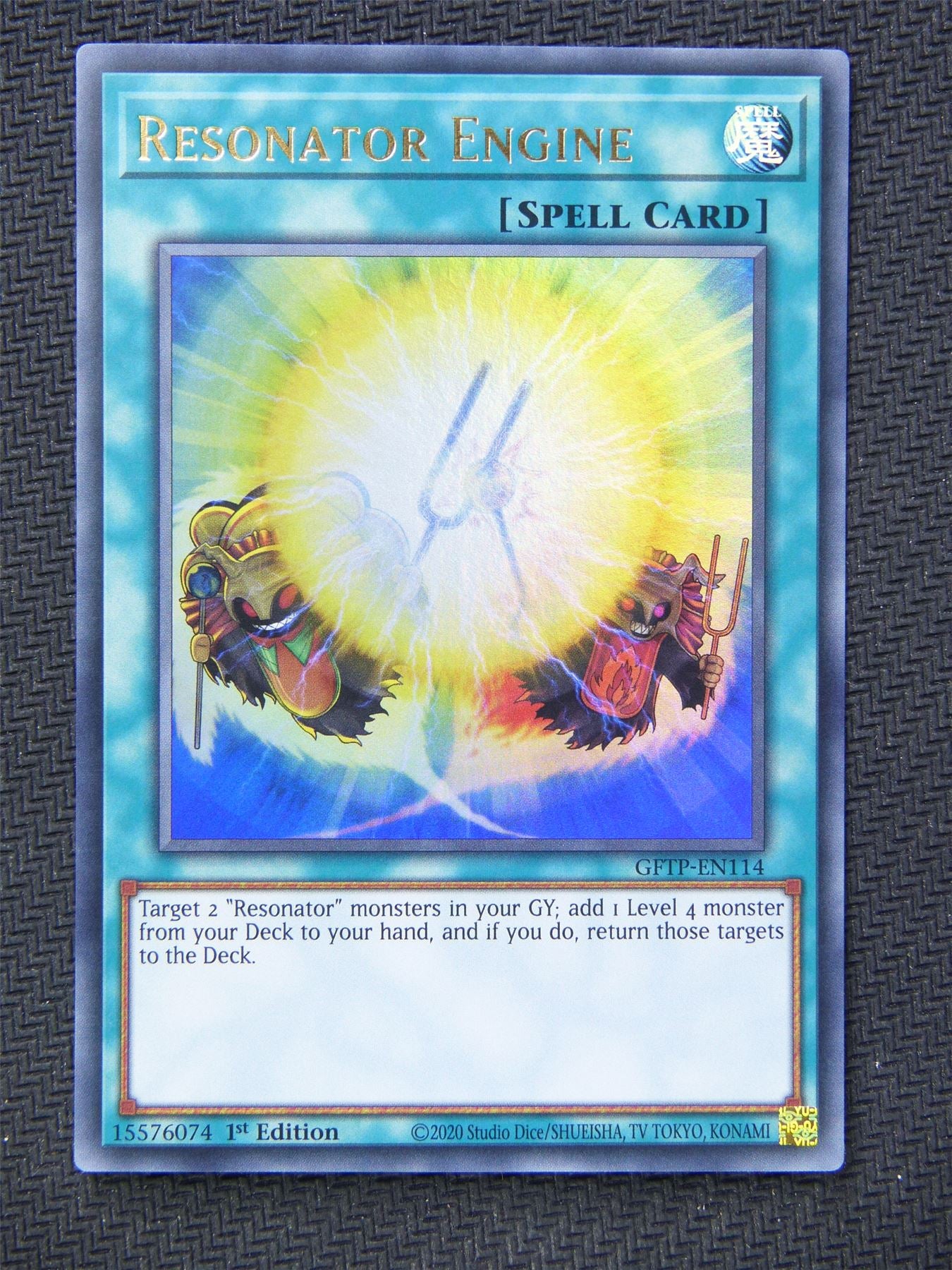 yugioh resonator cards Resonator Engine GFTP Ultra Rare