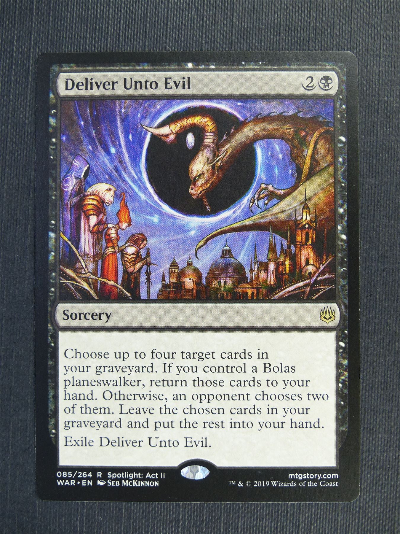 Deliver Unto Evil - Mtg Magic Cards #3RH