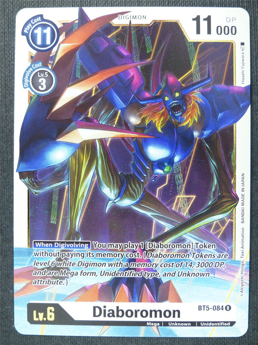 Diaboromon BT5-084 R - Digimon Cards #2C0