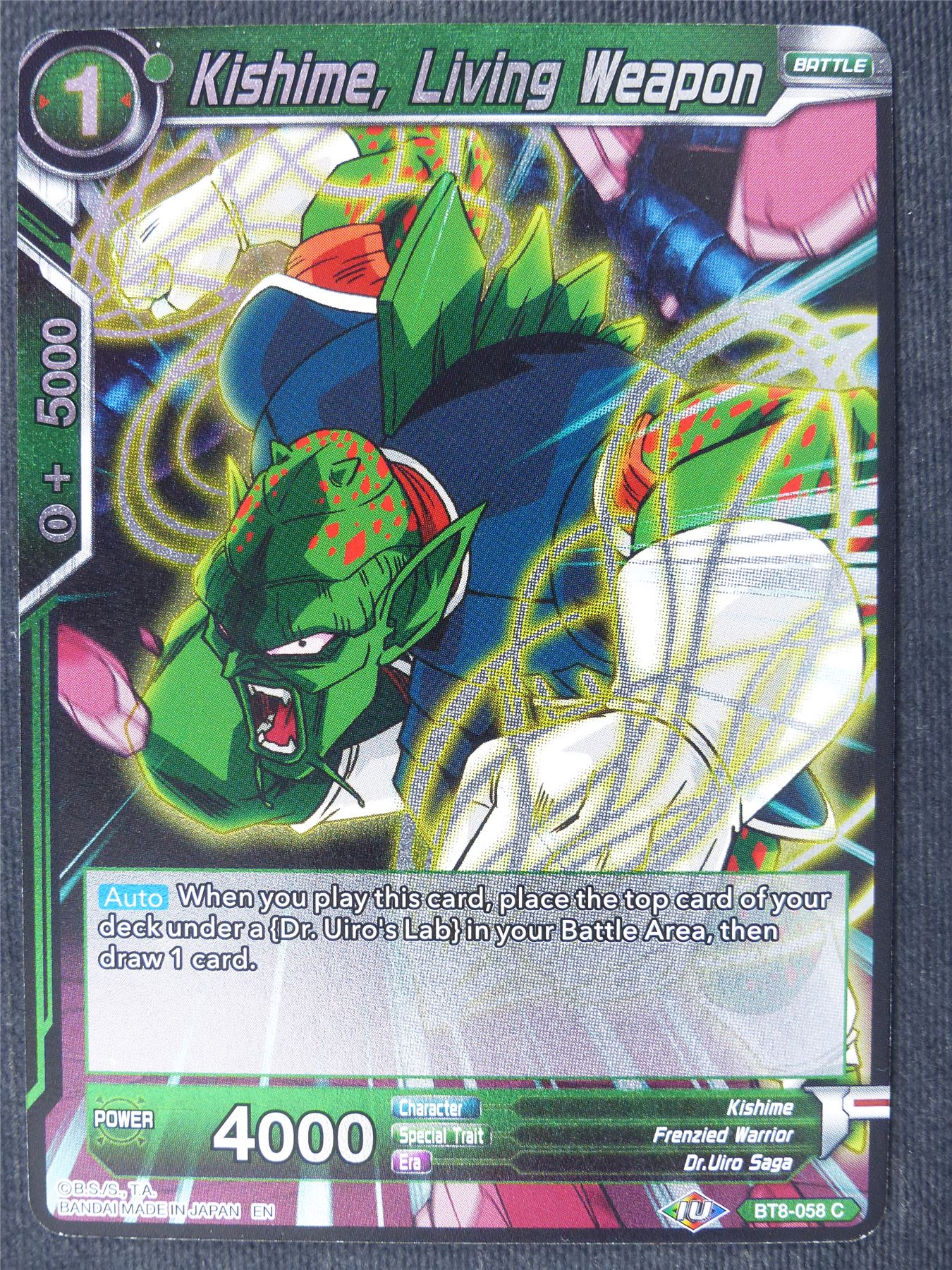 Kishime Living Weapon C Foil - Dragon Ball Super Cards #47J