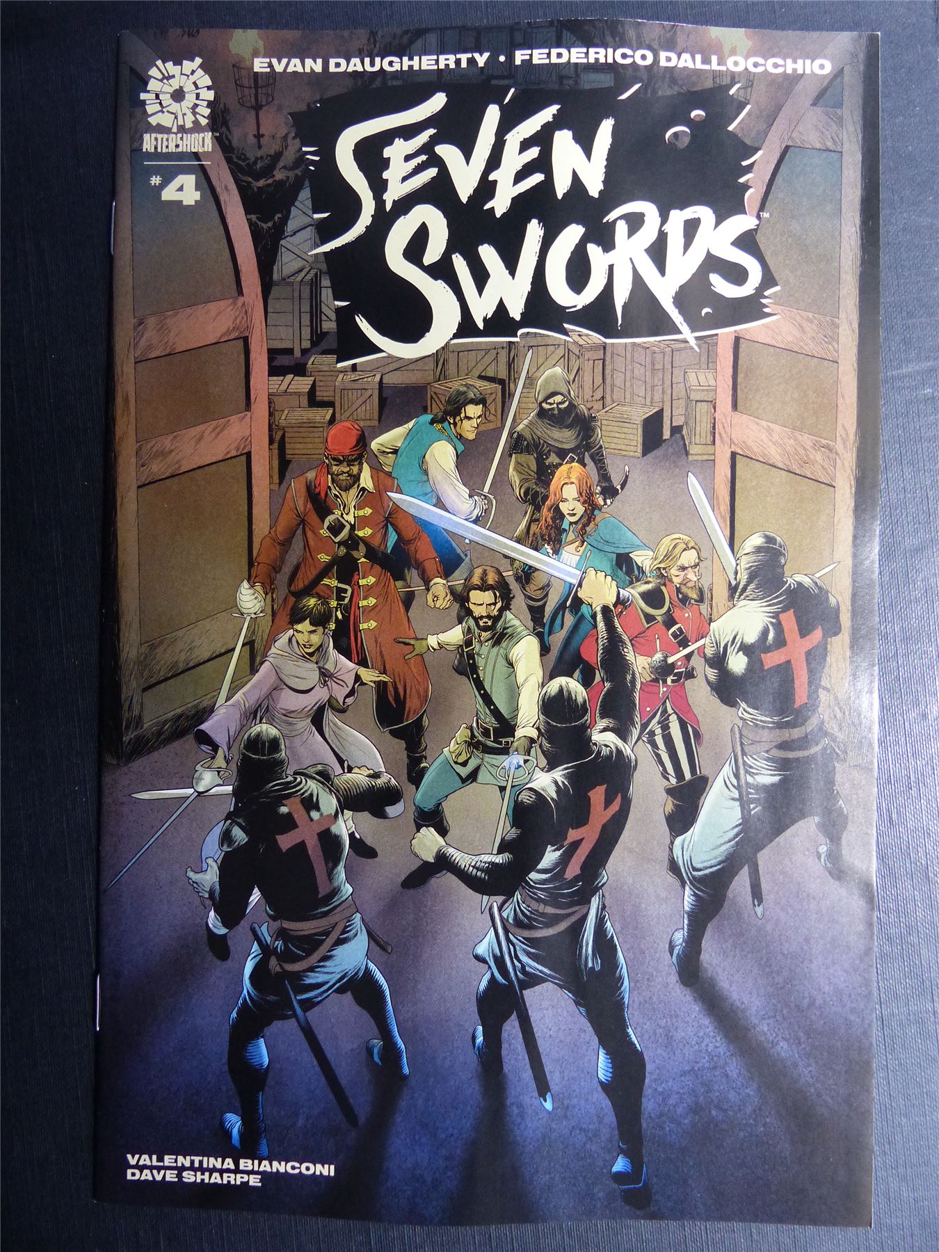 SEVEN Swords #4 - Oct 2021 - Aftershock Comics #B9