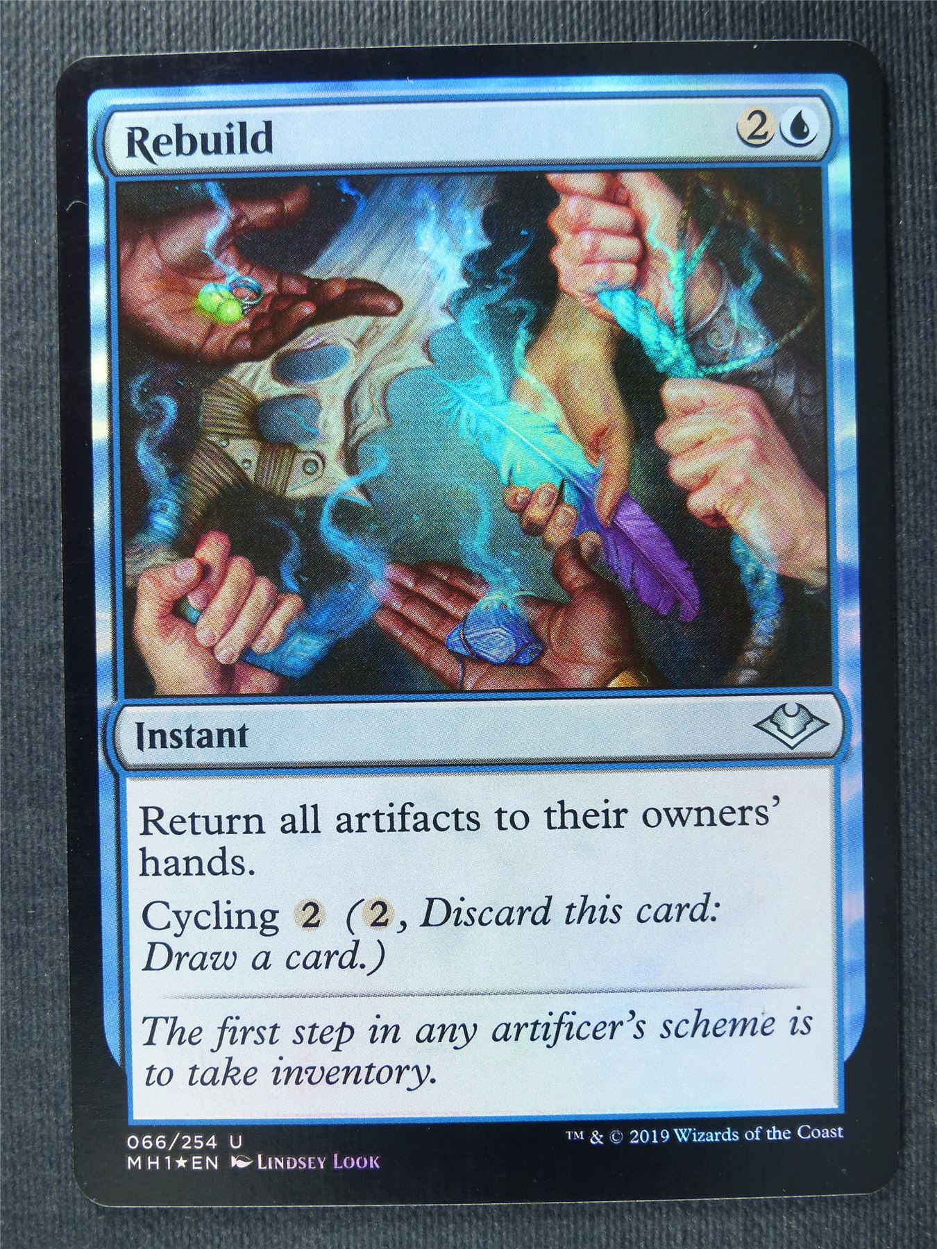 Rebuild Foil - Mtg Magic Cards #QI