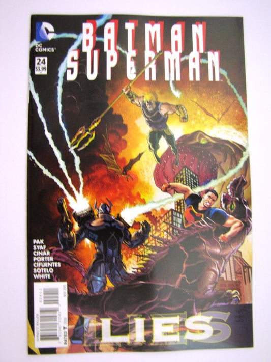 DC Comics: BATMAN/SUPERMAN #24 NOVEMBER 2015 # 36A40