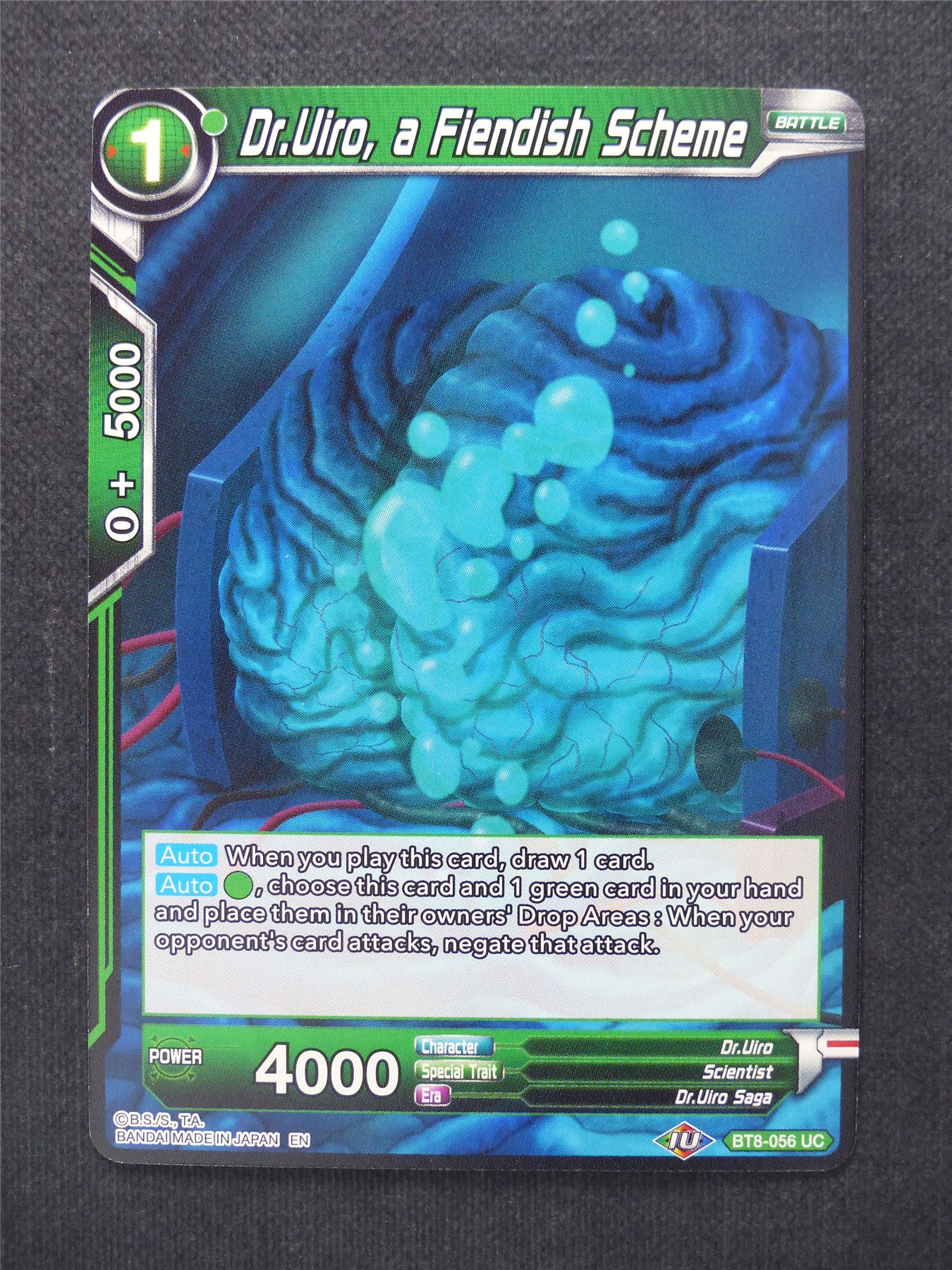 Dr.Uiro a Fiendish Scheme - Dragon Ball Super Cards #YH
