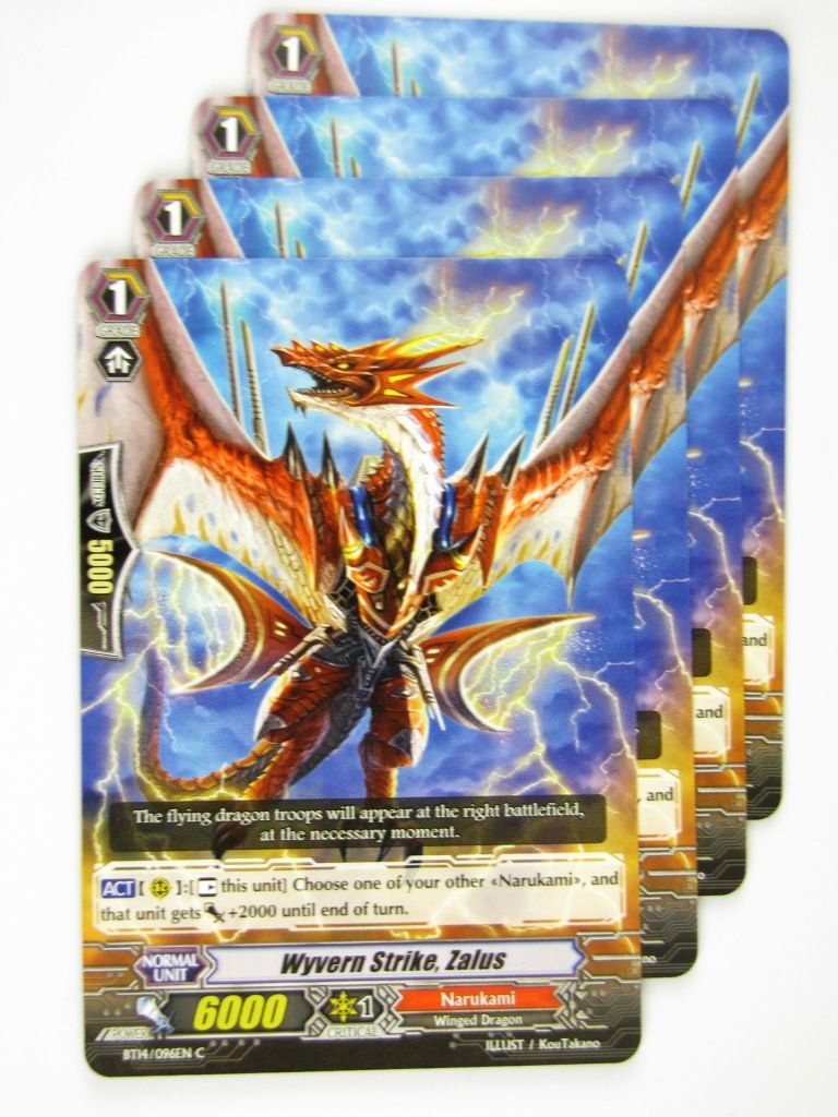 CFV Cards: WYVERN STRIKE, ZALUS x4 BT14:Brilliant Strike