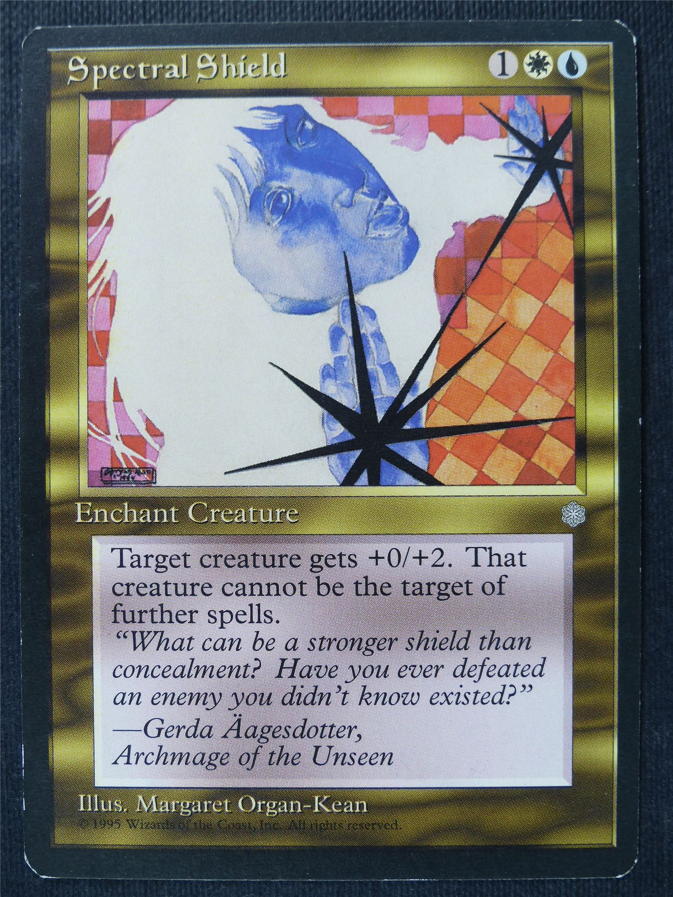 Spectral Shield - Ice Age - Mtg Magic Cards #2FJ