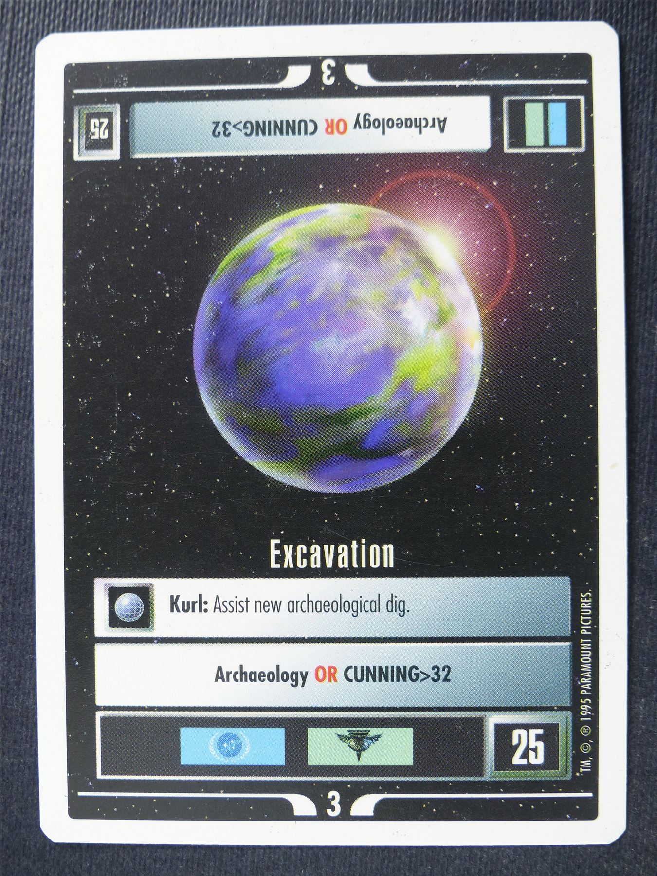 Excavation - Star Trek Card #4UA