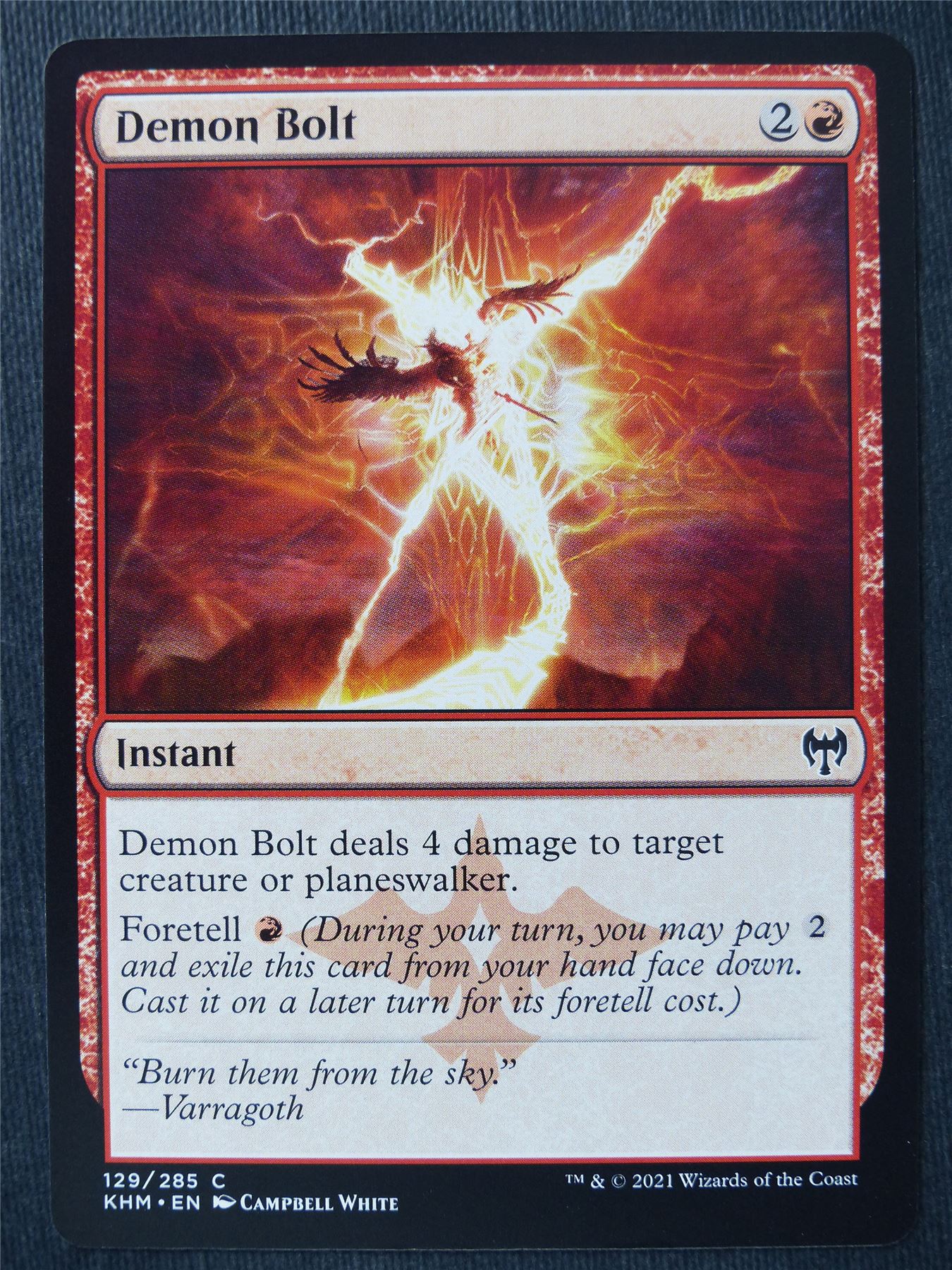 Demon Bolt - Mtg Magic Cards #20