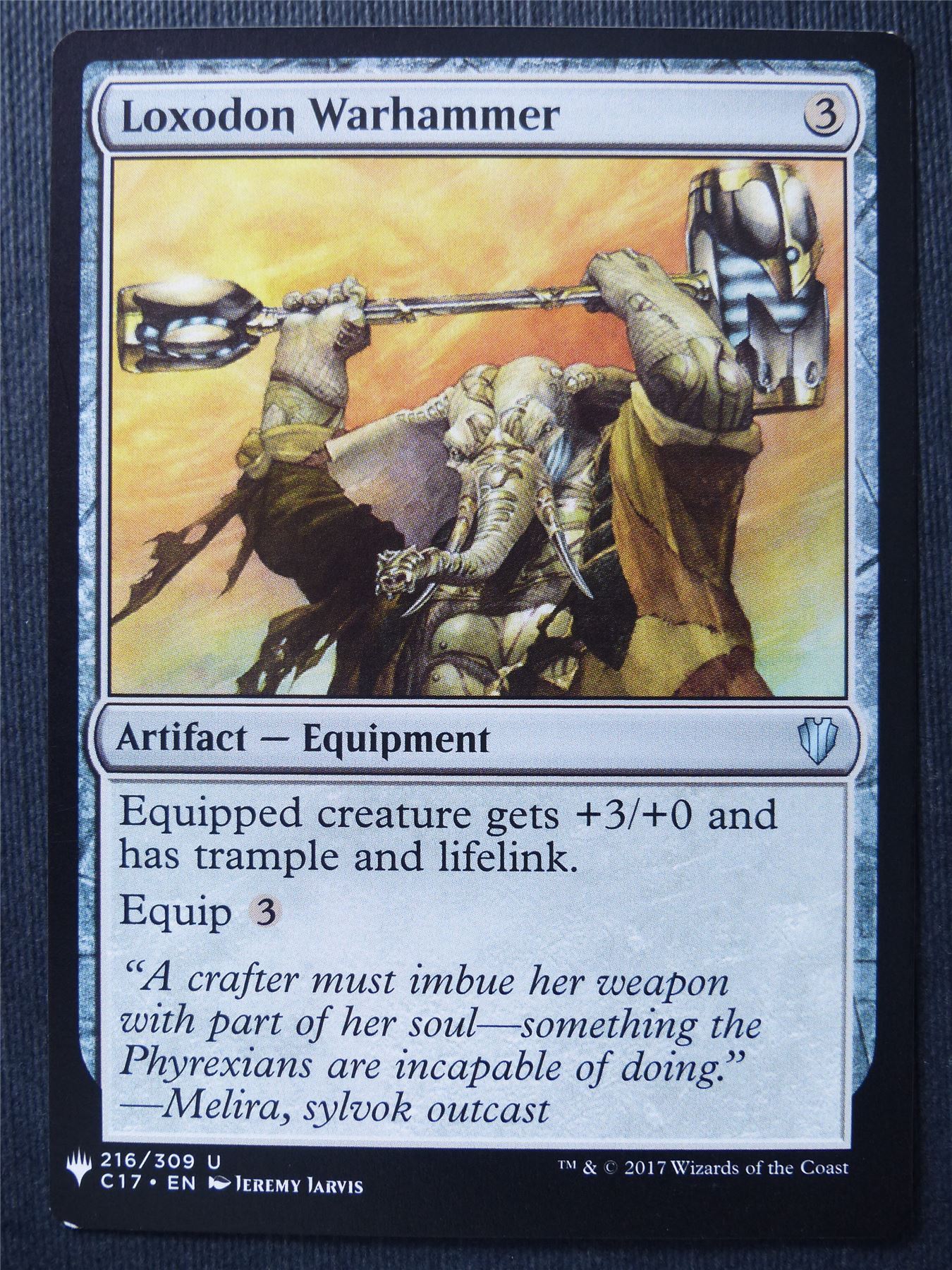 Loxodon Warhammer - Mtg Magic Cards #1FP