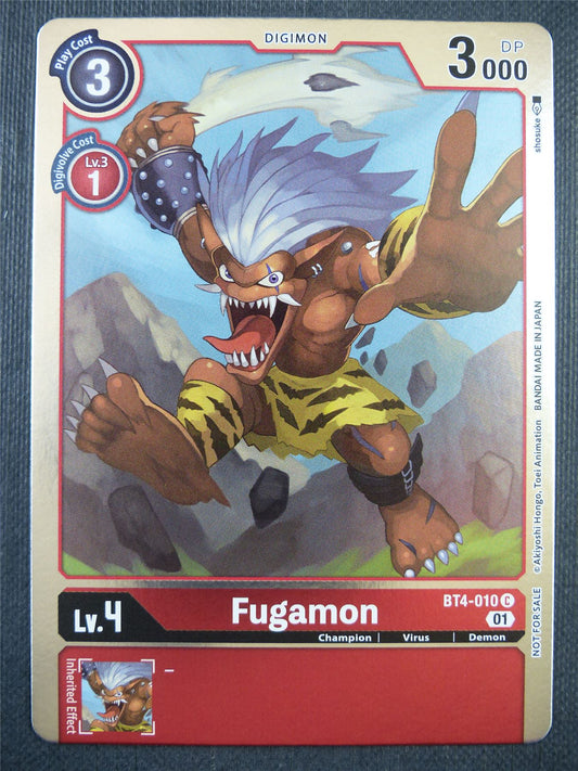 Fugamon BT4-010 C Alt art - Xros Encounter - Digimon Card #97K