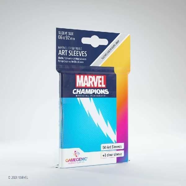 Marvel Champions Art Sleeves - Quicksilver - 50ct - Standard - Gamegenic #SX