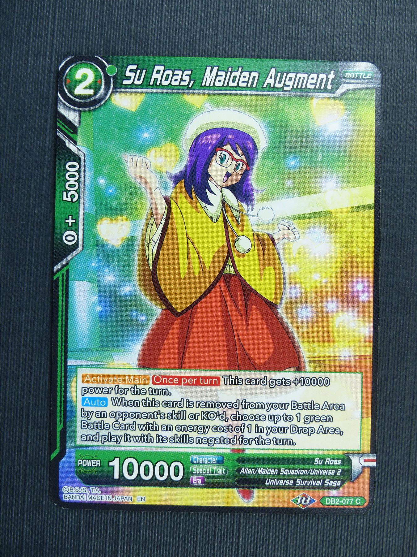 Su Roas Maiden Augment - DB2 Dragon Ball Super Card