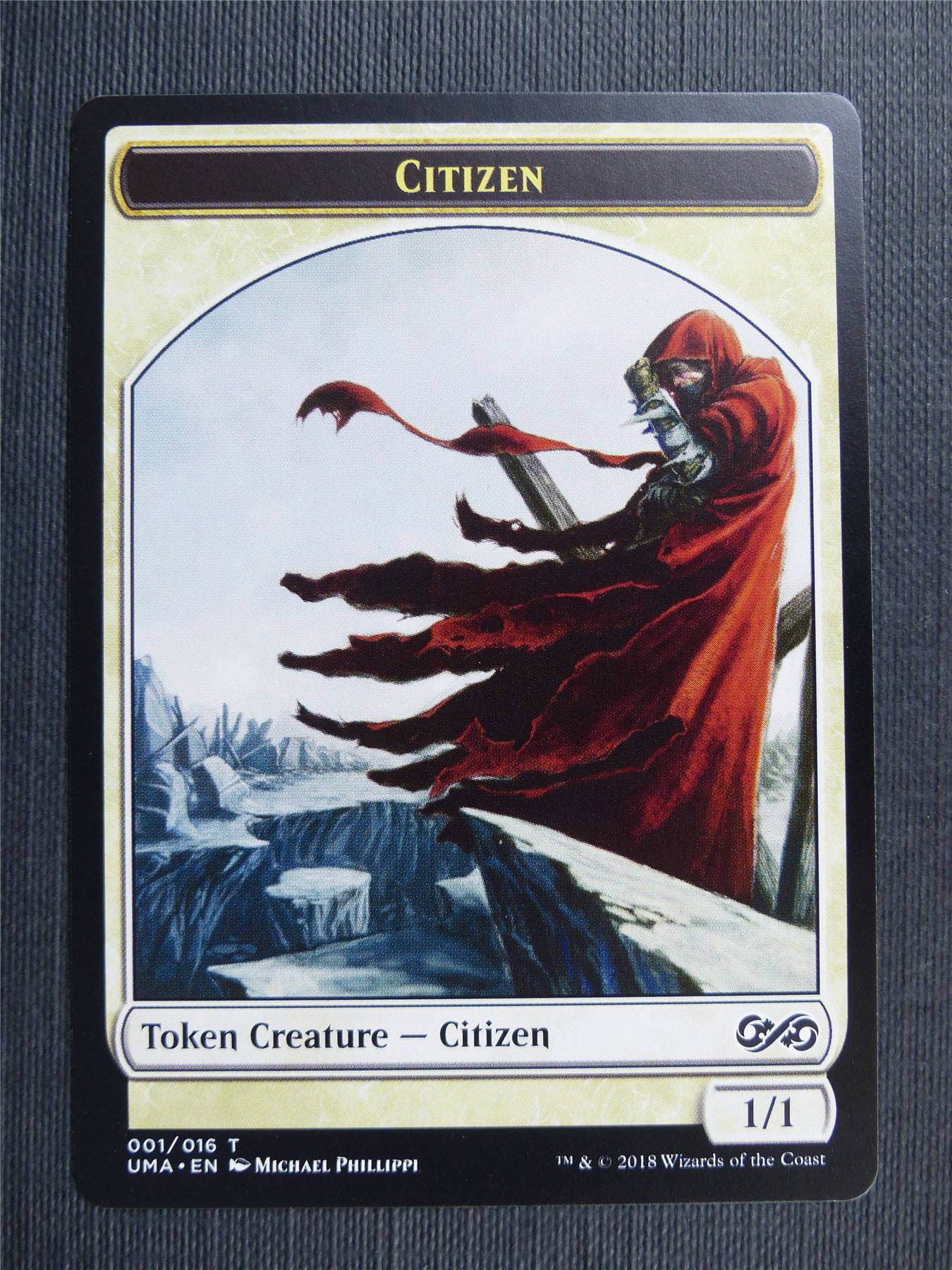 Citizen Token - Mtg Magic Cards #44V