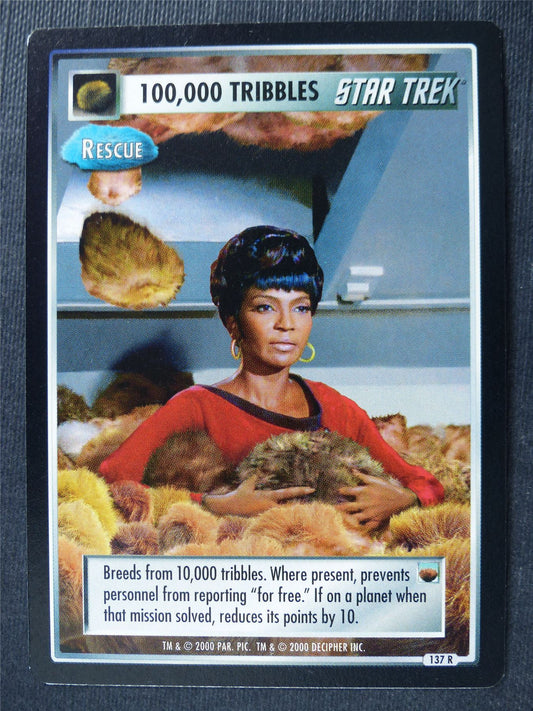 100000 Tribbles - Rescue - Star Trek Card #4W5