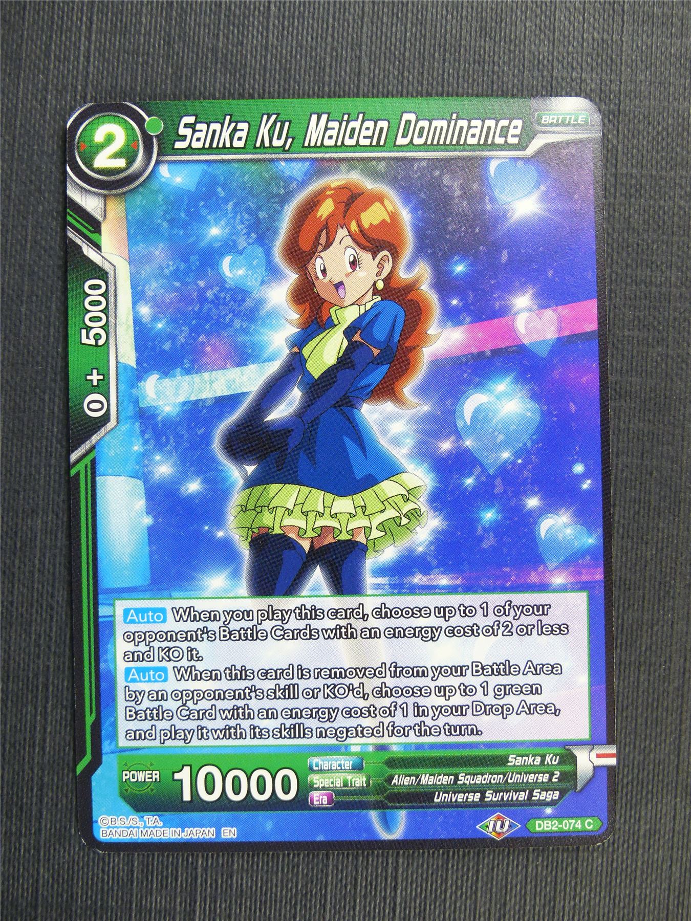 Sanka Ku Maiden Dominance - DB2 Dragon Ball Super Card