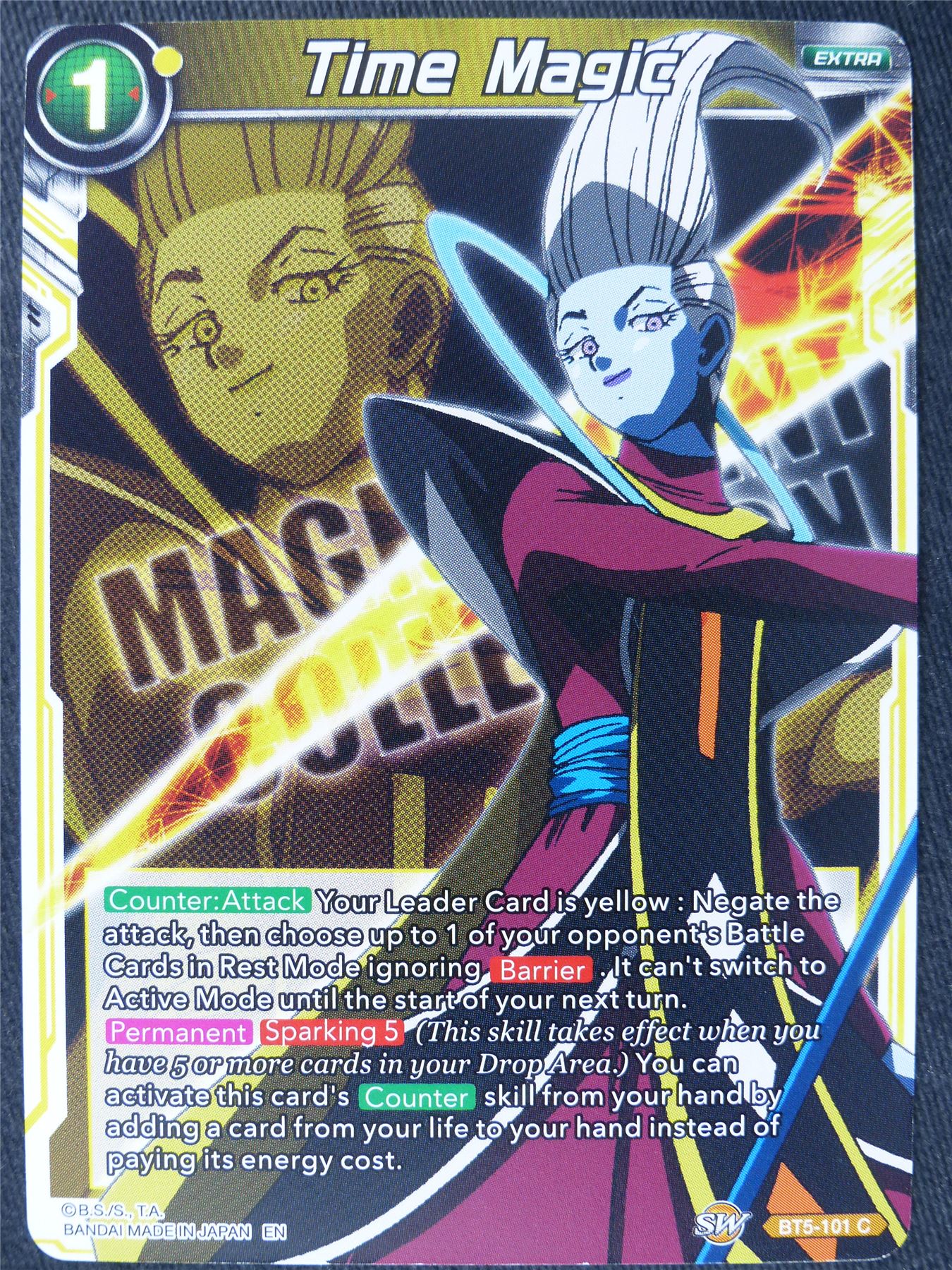 Time Magic - Dragon Ball Super Cards #JK