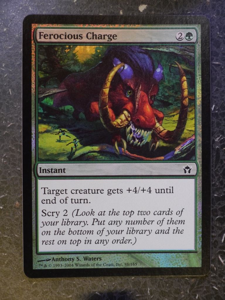 MTG Cards: FEROCIOUS CHARGE FOIL # 5B42