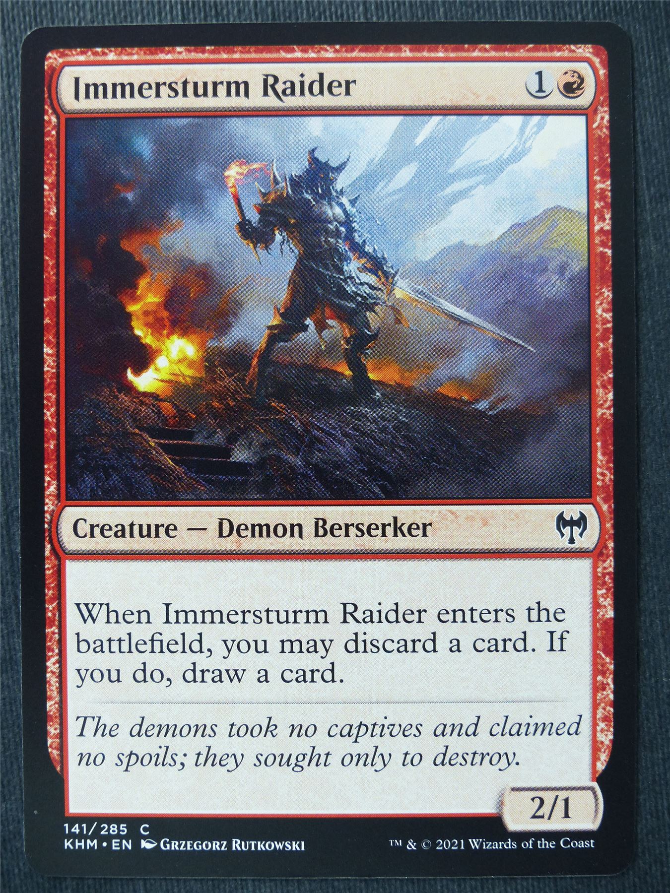 Immersturm Raider - Mtg Magic Cards #1X