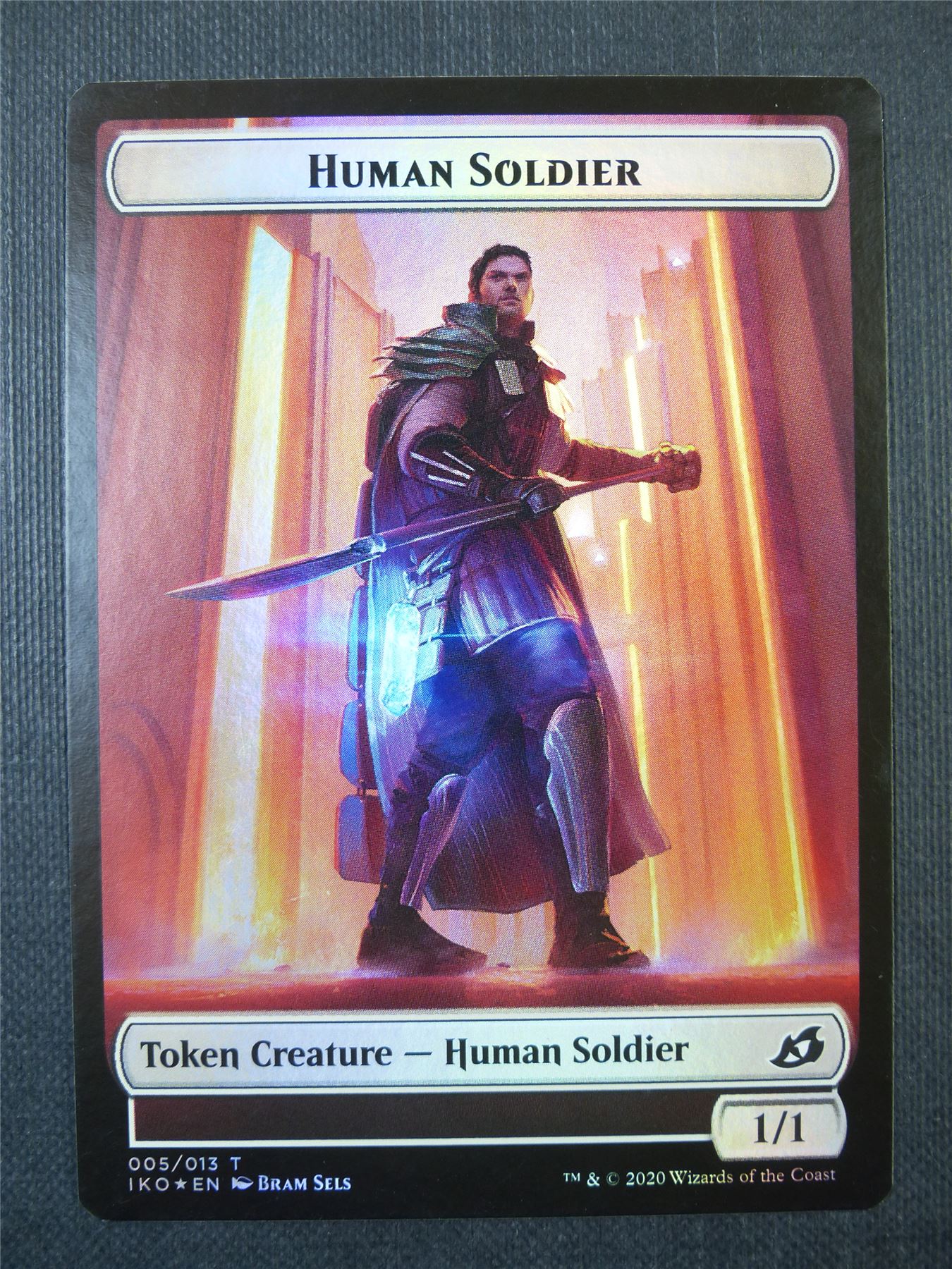 Human Soldier Foil Token - Mtg Card #8YE