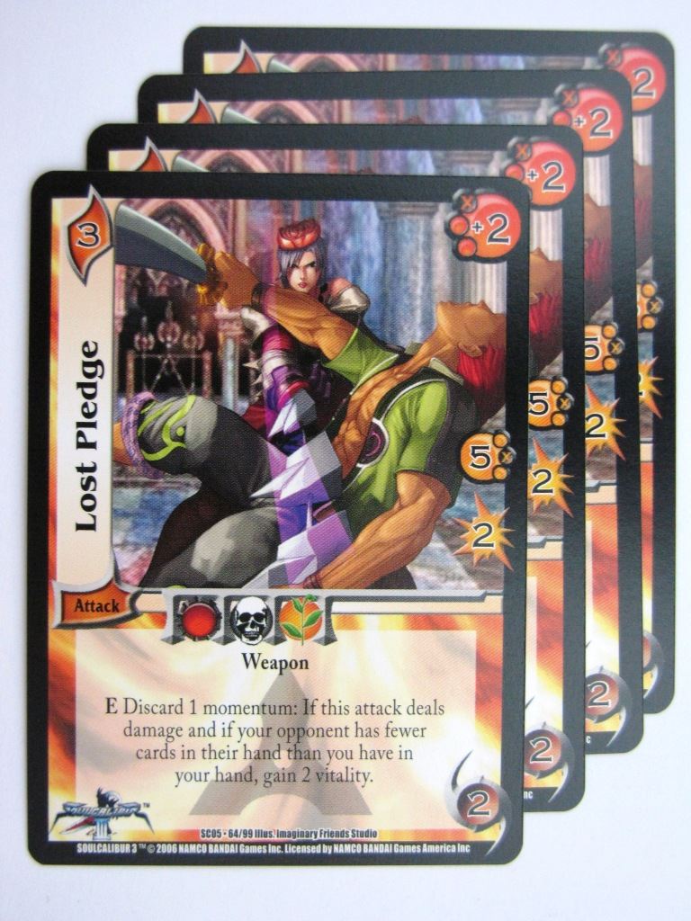 UFS Cards: LOST PLEDGE 64/99 x4 # 28I2