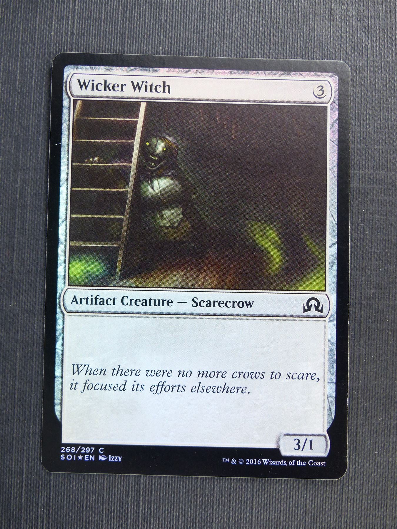 Wicker Witch Foil - Mtg Magic Cards #59N