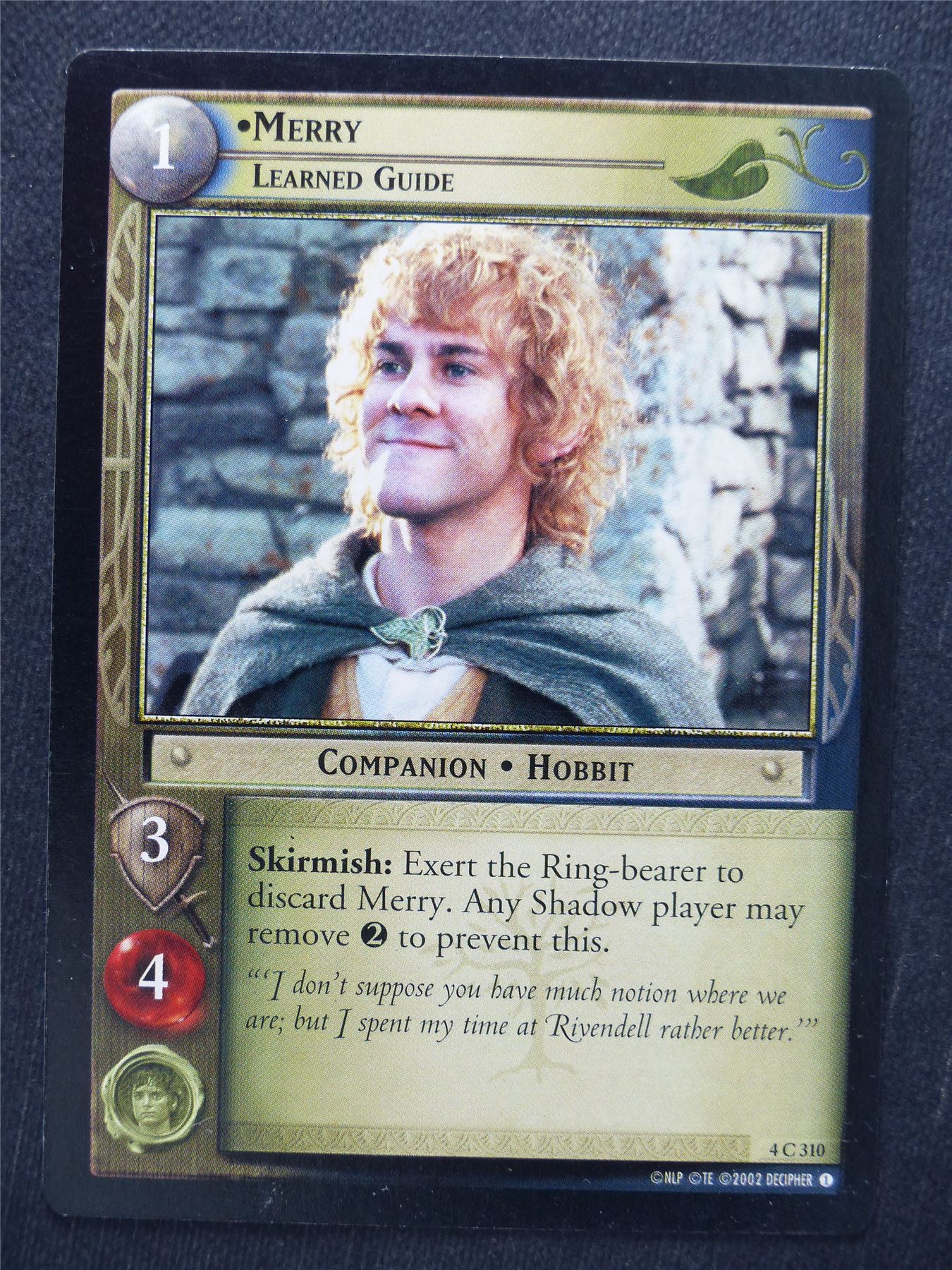 Merry 4 C 310 - LotR Cards #VW