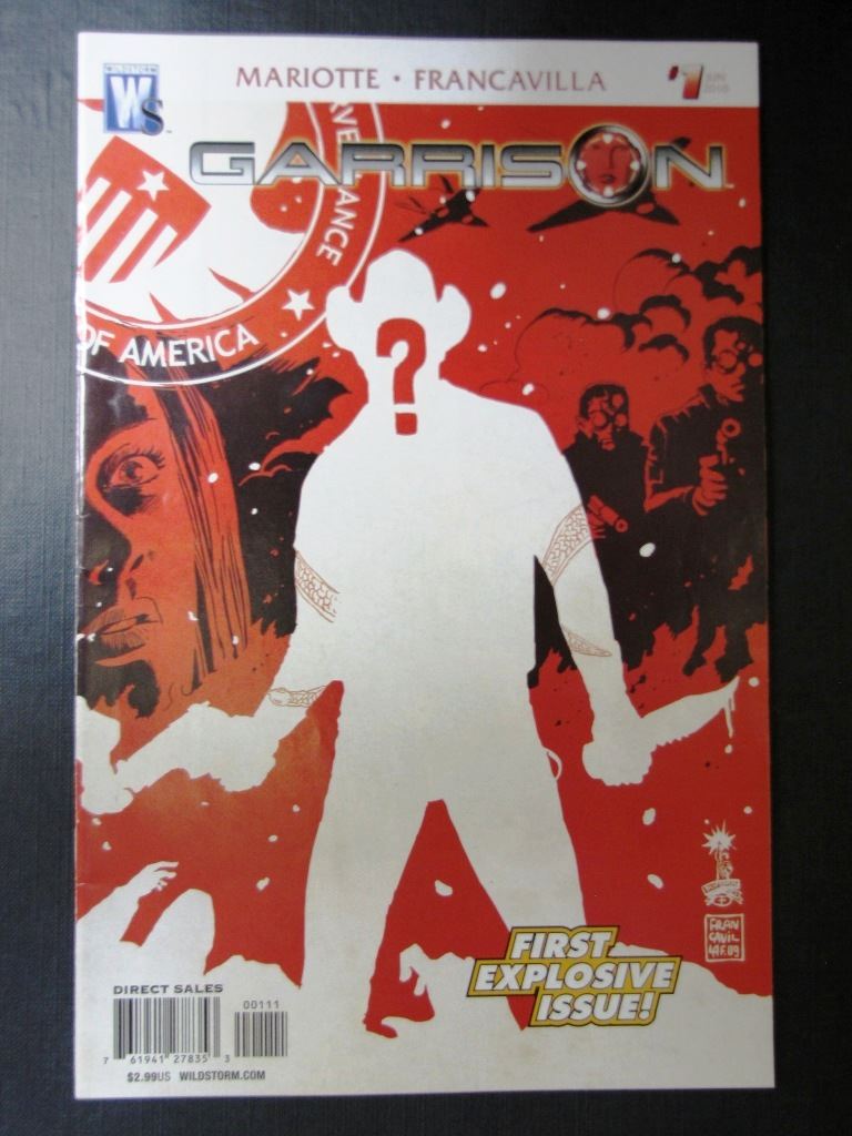 GARRISON #1 - Wildstorm Comics #18D