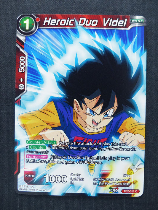 Heroic Duo Videl - Dragon Ball Super Cards #1J