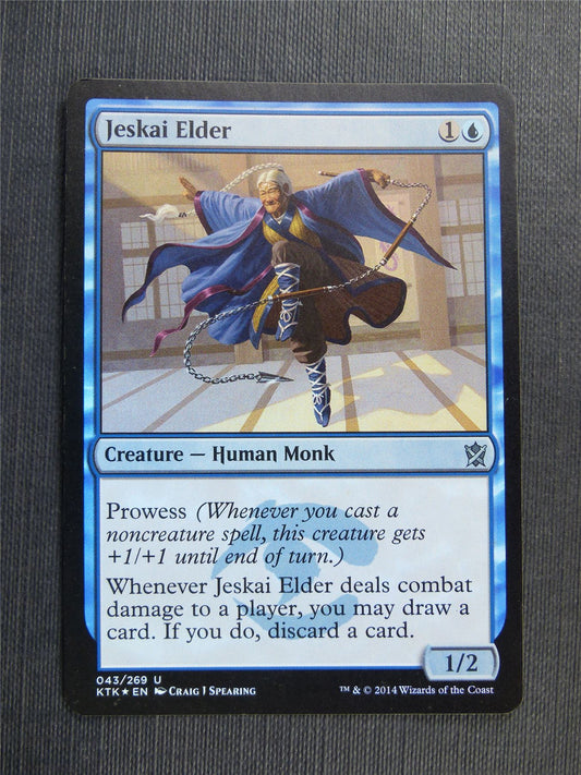 Jeskai Elder Foil - Mtg Magic Cards #4BM