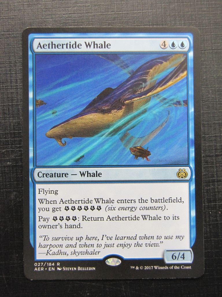 MTG Magic Cards: AETHERTIDE WHALE # 23H31 – Archeron