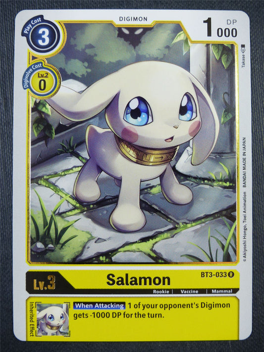 Salamon BT3-033 R - Digimon Card #9GQ