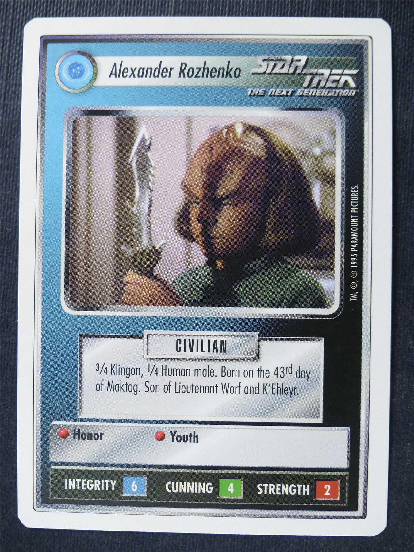 Alexander Rozhenko - NG - Star Trek Card #4Y4