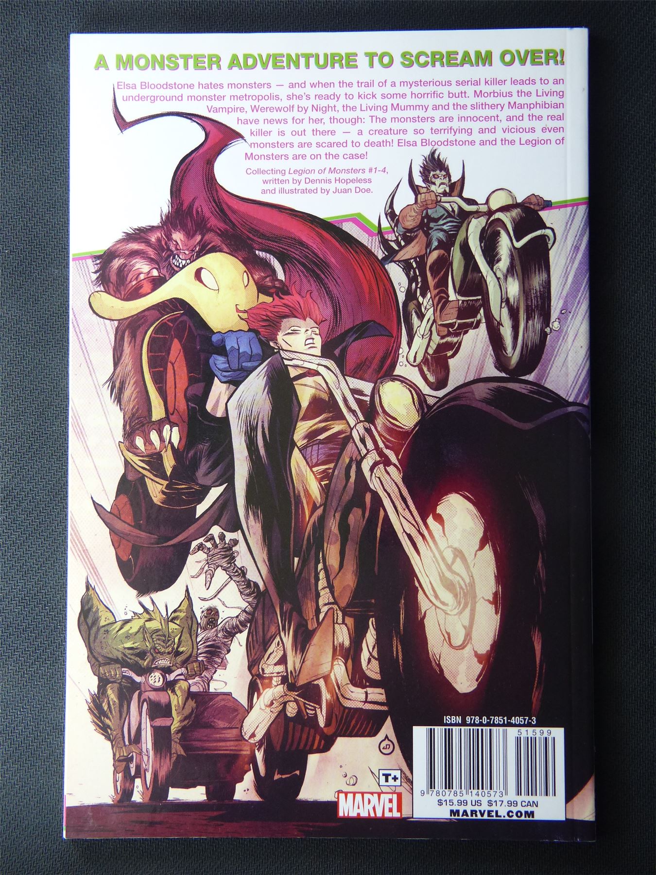 Legion Of Monsters - Marvel Graphic Softback #PL