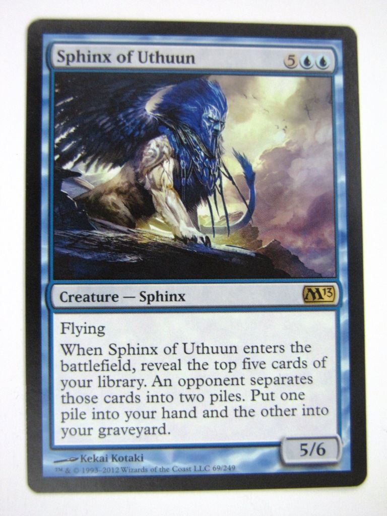 MTG Magic Played Cards: SPHINX OF UTHUUN # 7C98