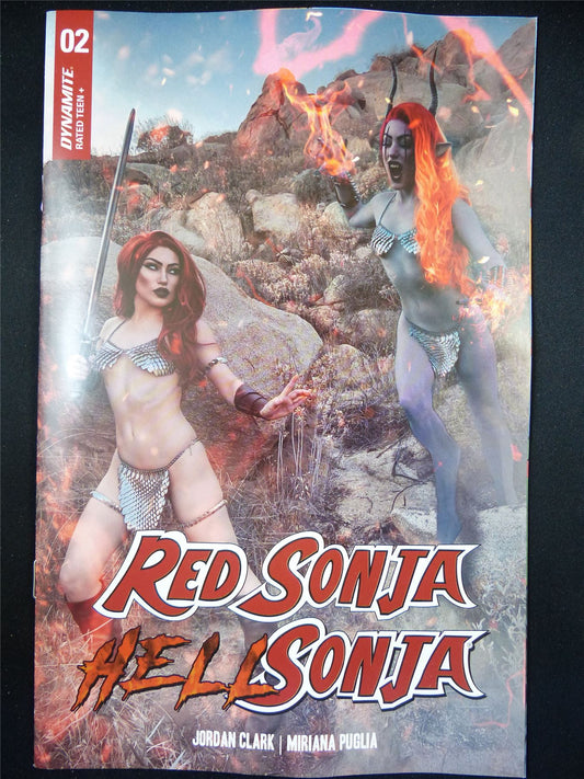 RED Sonja: Hell Sonja #2 cosplay cvr - Jan 2023 Dynamite Comic #1UP