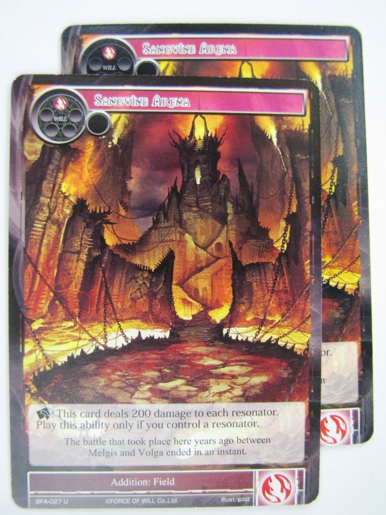Force Of Will Cards: SANGUINE ARENA x2 # 13C19