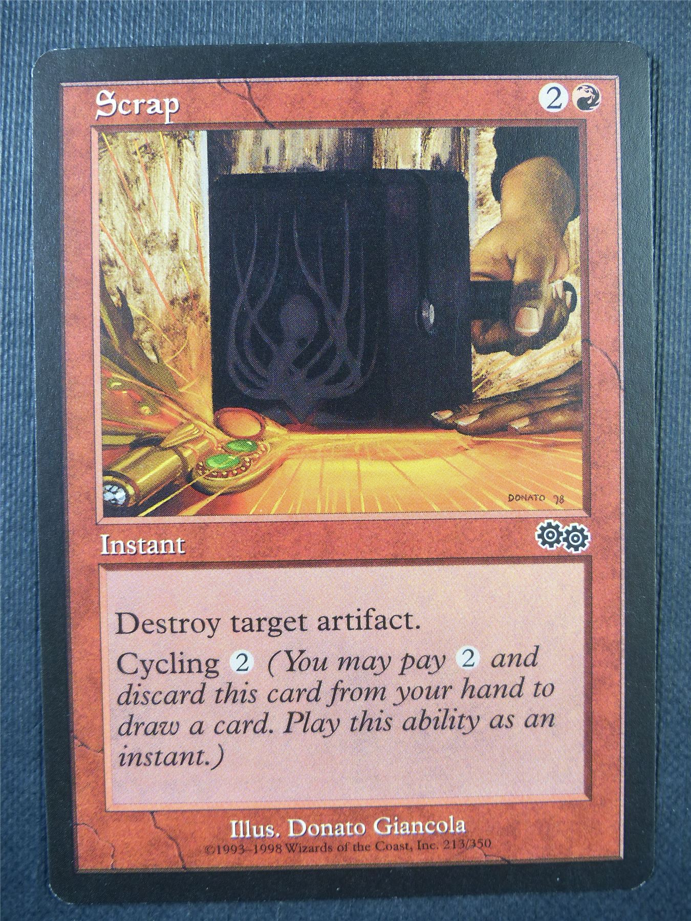 Scrap - Urza's Saga - Mtg Card #748