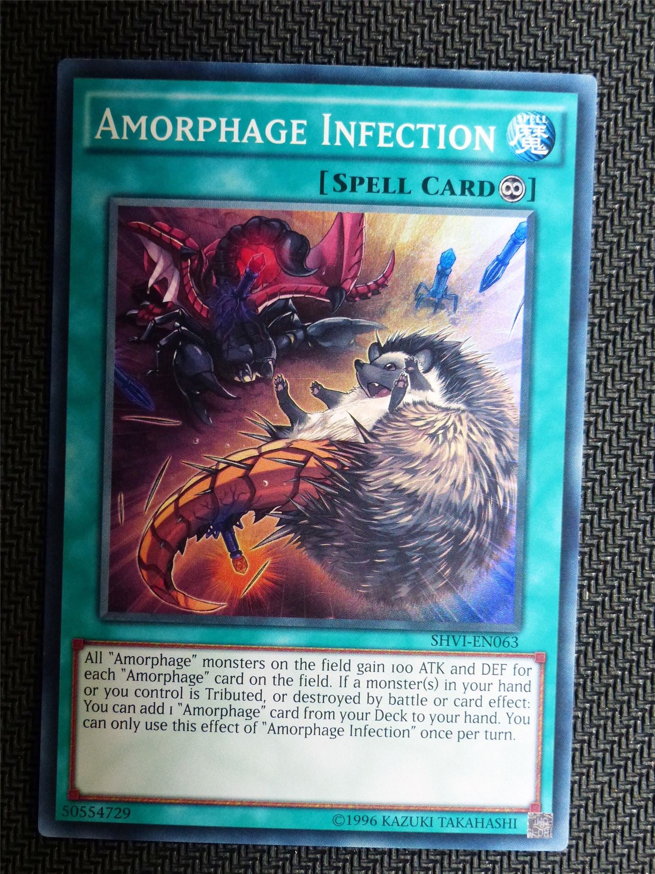 Armorphage Infection - SHVI - Super Rare - Yugioh Card # Archeron Armorphage Infection - SHVI - Super Rare - Yugioh Card # Archeron