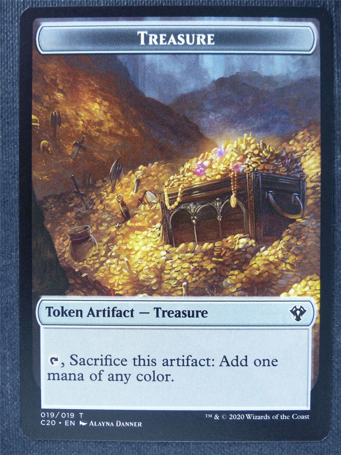 Human/Treasure Token - Mtg Magic Cards #SS