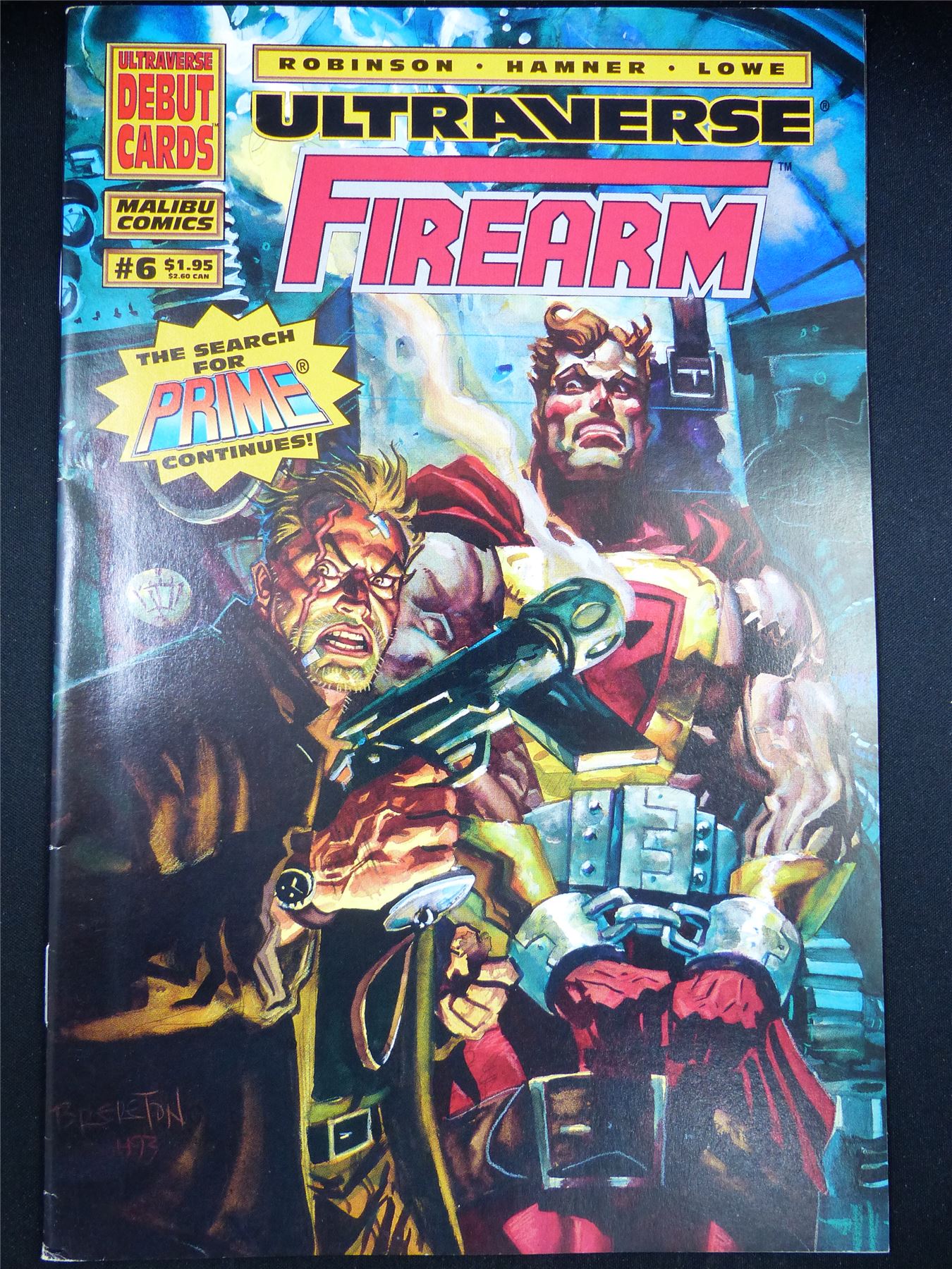 ULTRAVERSE Firearm #6 - Malibu Comic #1JL