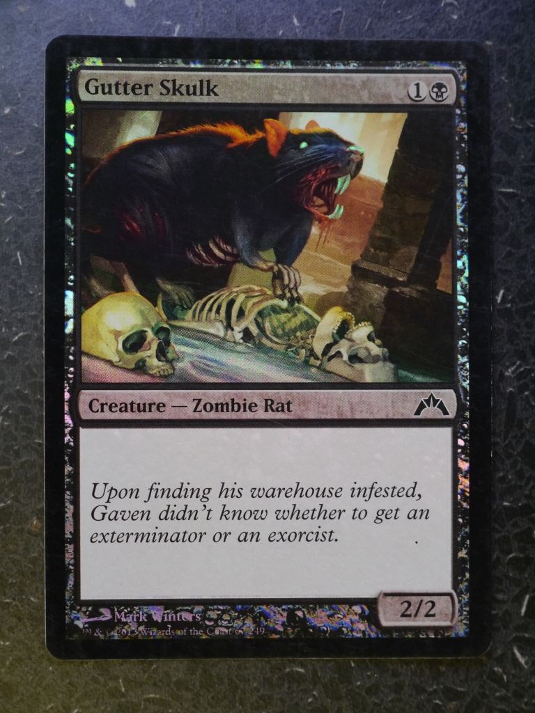 MTG Magic Cards: GUTTER SKULK FOIL # 4J44