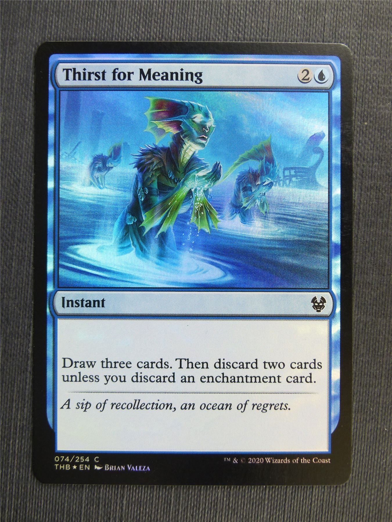 Thirst for Meaning Foil - Mtg Magic Cards #351