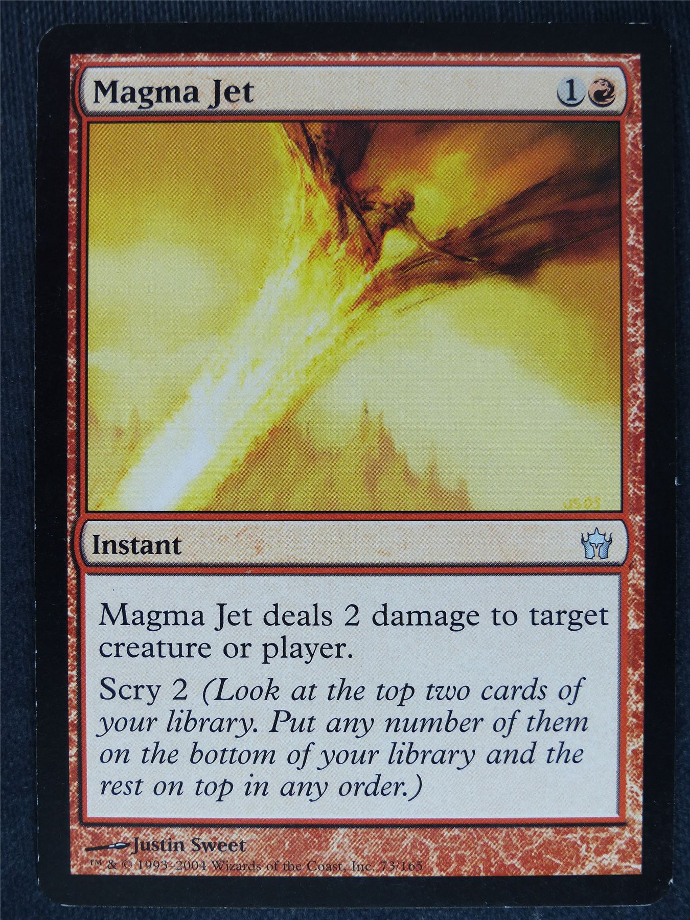 Magma Jet - Mtg Magic Cards #B6