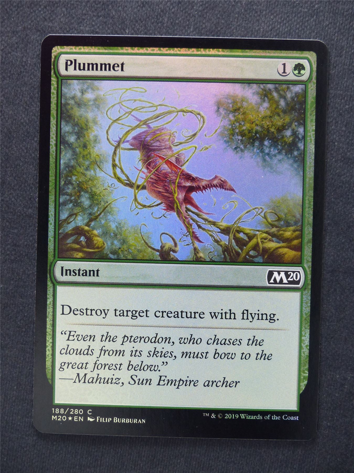 Plummet Foil - Mtg Magic Cards #WI