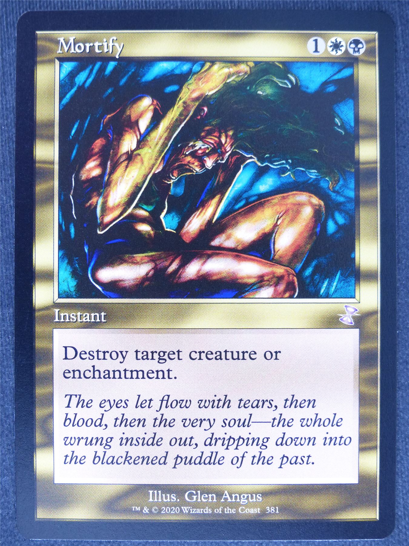 Mortify Timeshifted - Remastered - Mtg Magic Cards #O7