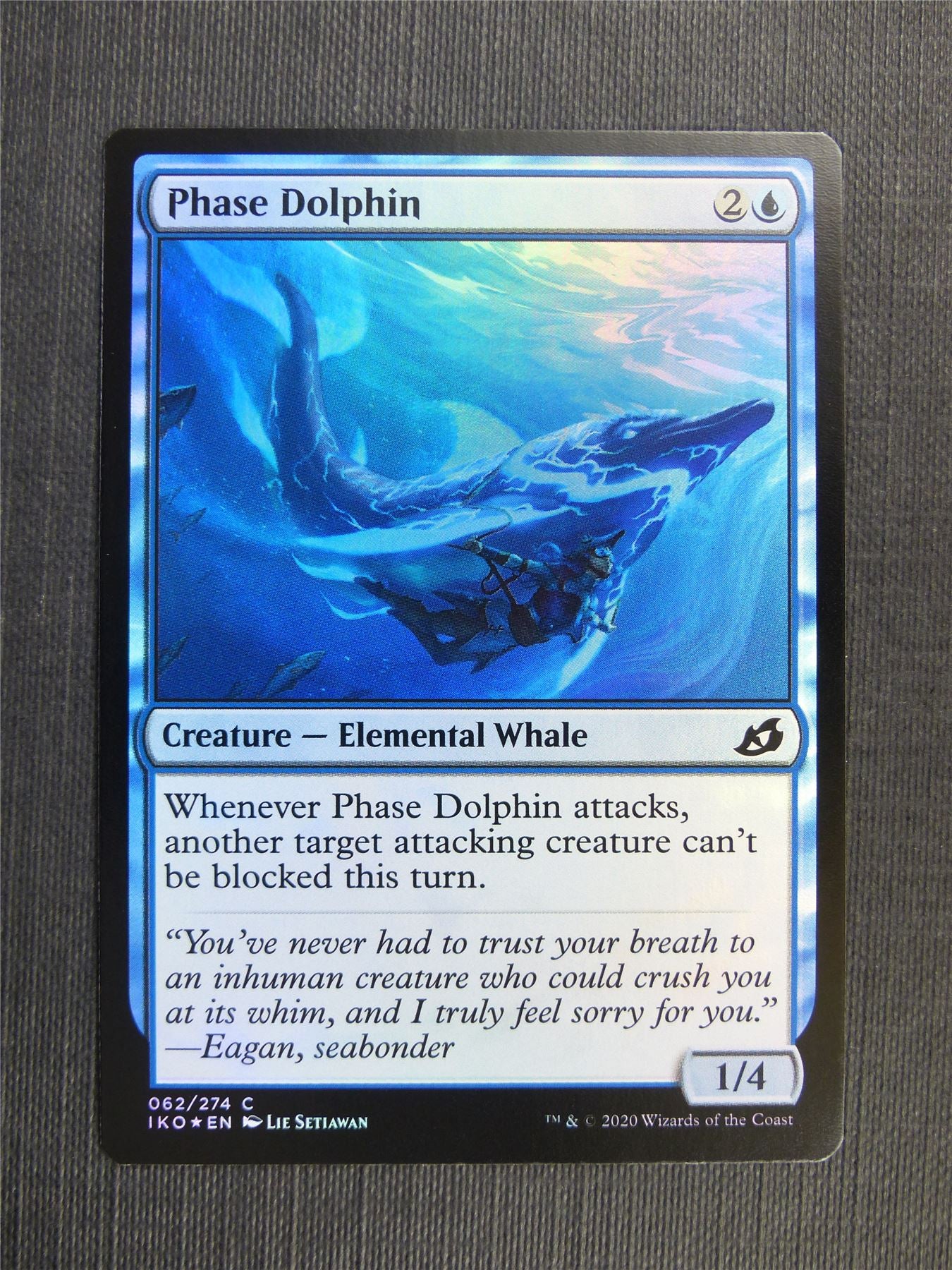 Phase Dolphin Foil - IKO - Mtg Card – Archeron