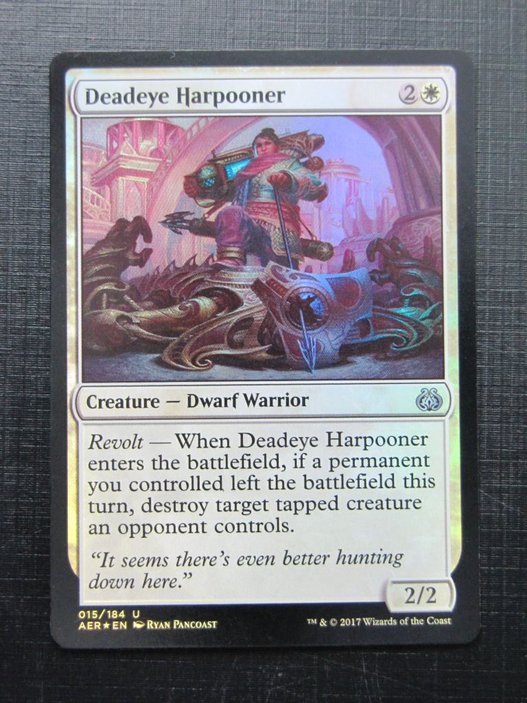MTG Magic Cards: DEADEYE HARPOONER FOIL # 23G77