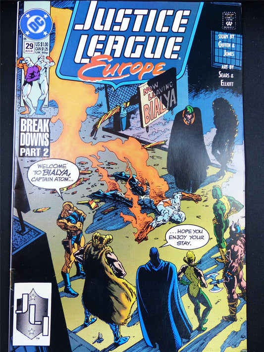 JUSTICE League Europe #29 - DC Comic #1IQ